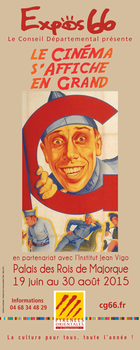 Perpignan : Visite guidée de l’exposition Le cinéma s’affiche en grand – mardi 7 juillet 2015