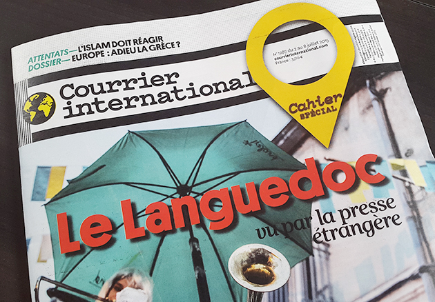 Presse : Dossier spécial « Languedoc » dans le Courrier international