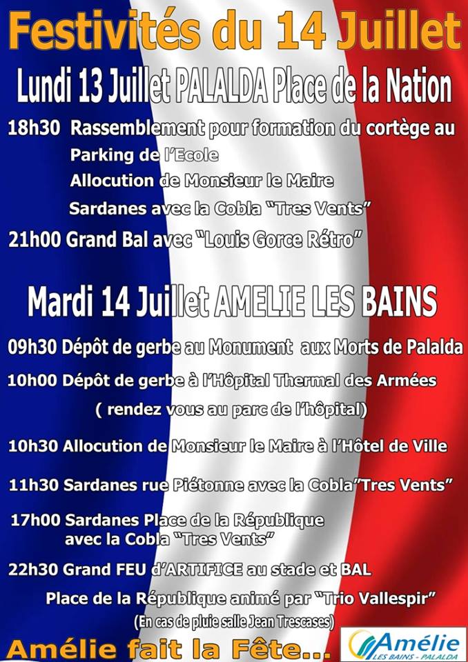 Commémorations du 14 juillet en Vallespir