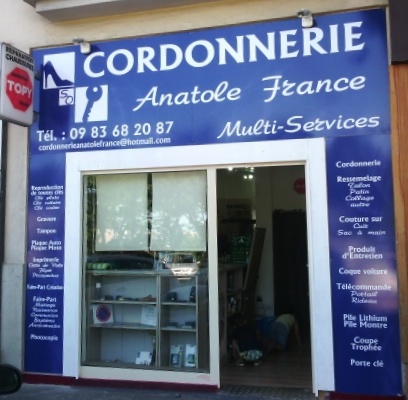 Cordonnerie Anatole France