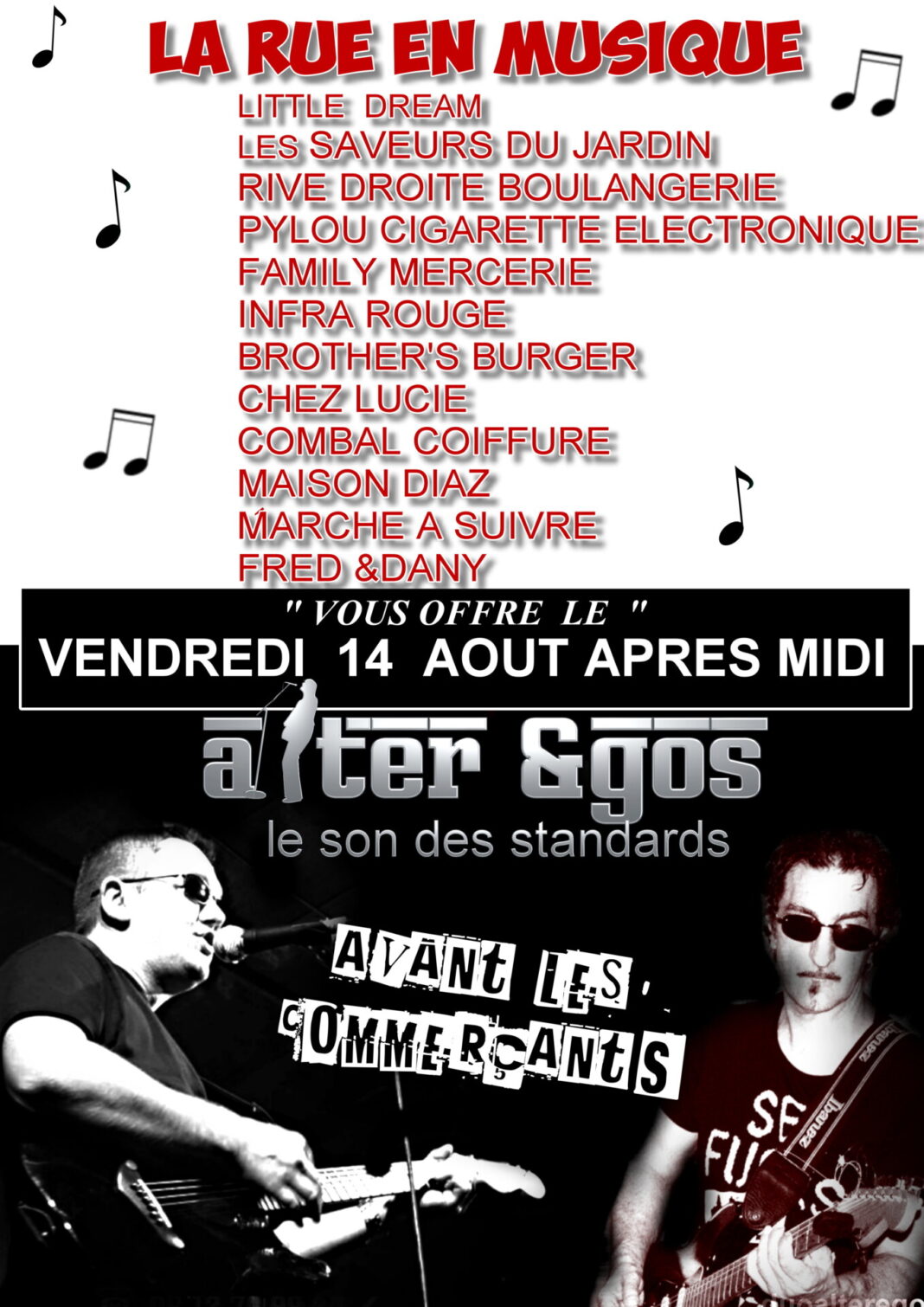 RUE EN MUSIQUE