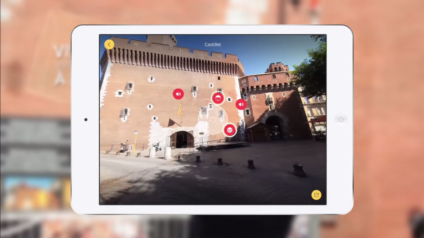 Perpignan 3D, visite numérique du patrimoine