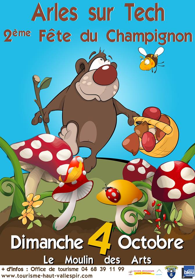 Arles sur tech : Fête du champignon
