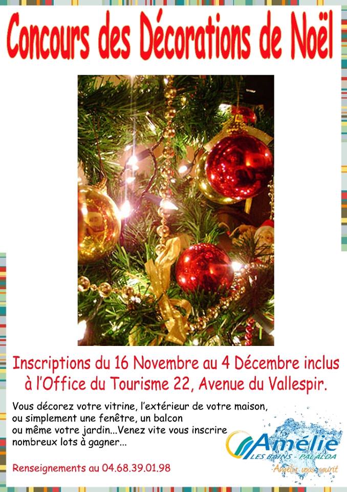 Amélie les bains : Concours des décorations de Noël
