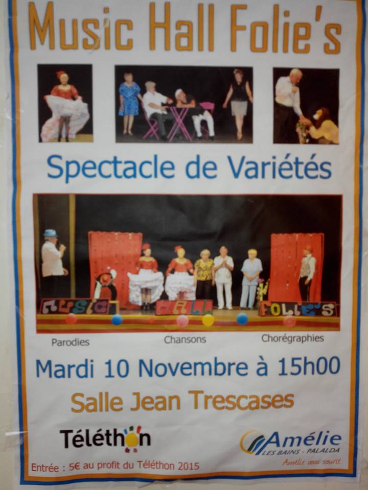 Amélie les bains : Spectacle de variétés