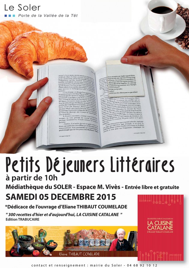 petits-dejeuners-litteraires-au-soler-avec-eliane-thibault-comelade-et-sa-cuisine-catalane