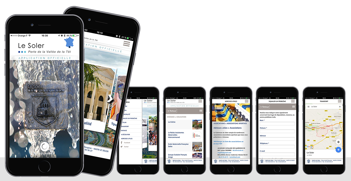 Testez la nouvelle application mobile de la ville du Soler !
