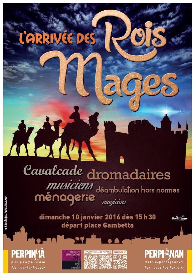 Arrivée des Rois Mages à Perpignan