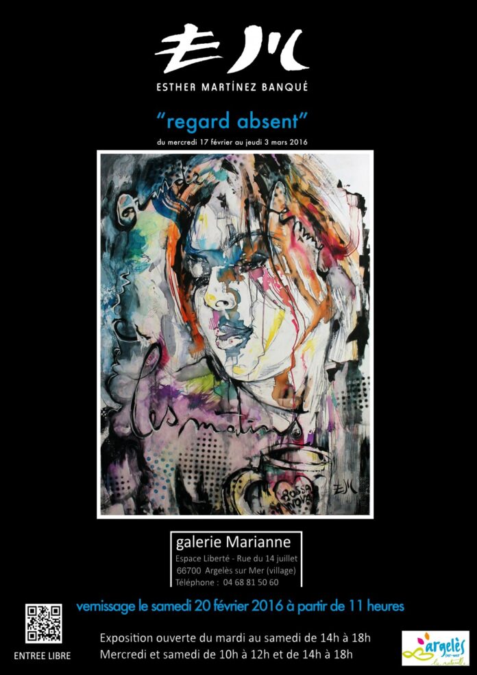 Galerie Marianne : l'artiste barcelonaise Esther Martinez-Banqué expose