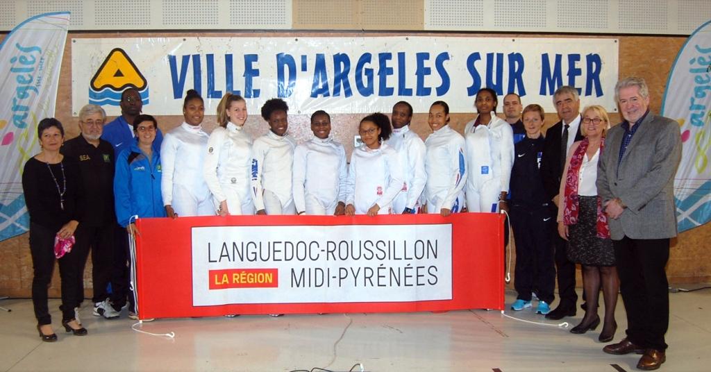 Argelès-sur-Mer ; escrime ; stage équipe de France d'épée (4 au 9 avril) ; retour en photos
