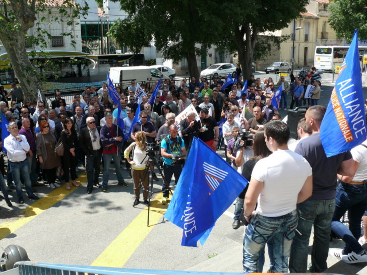 Prise de parole de Franck Rovira d'Alliance PN
