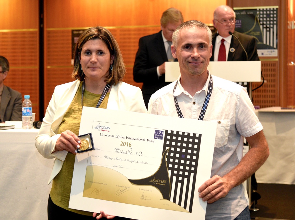 Deux Solériens décrochent la médaille d’or du concours Lépine de la foire de Paris pour l’invention du SANIFREE