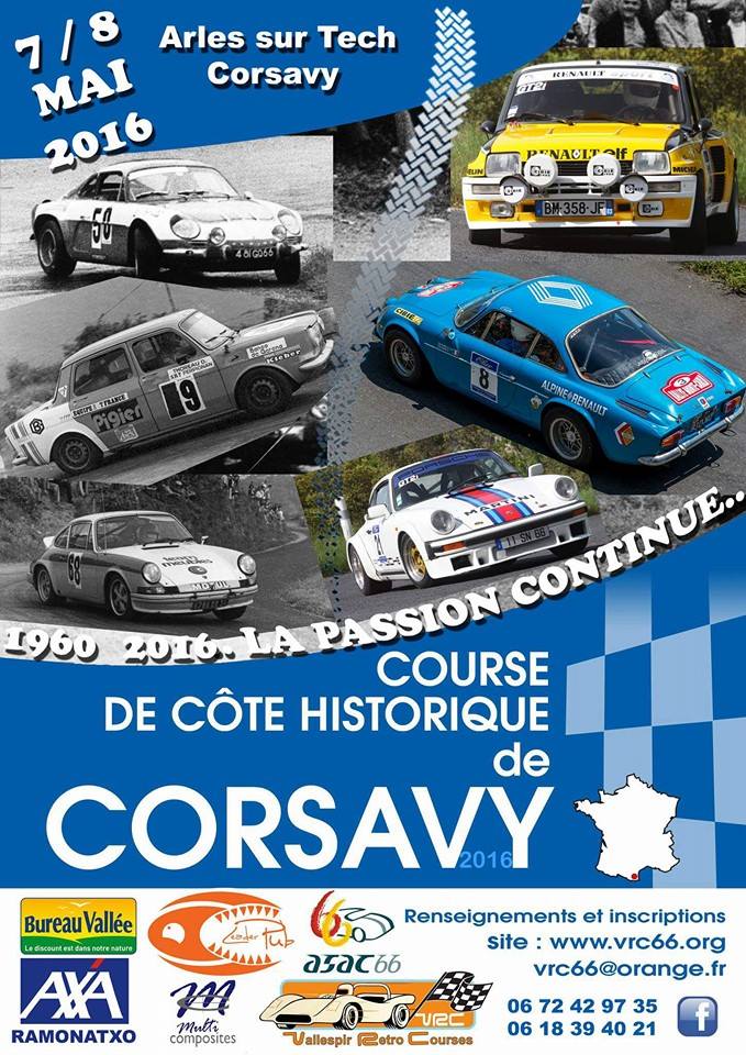 Course de côte à Corsavy