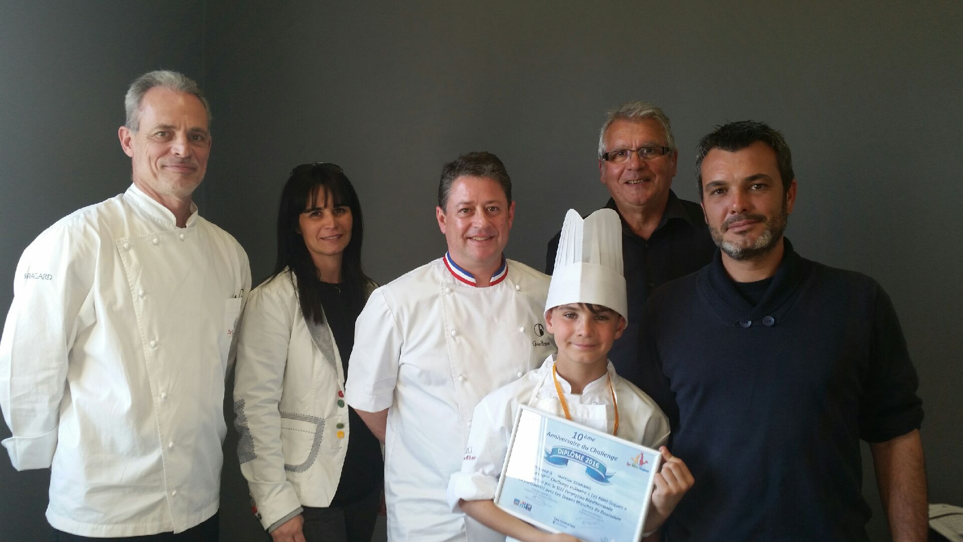 Le Solérien, Mathieu Serrano finaliste du 10ème Challenge des Mini Toques Blanches