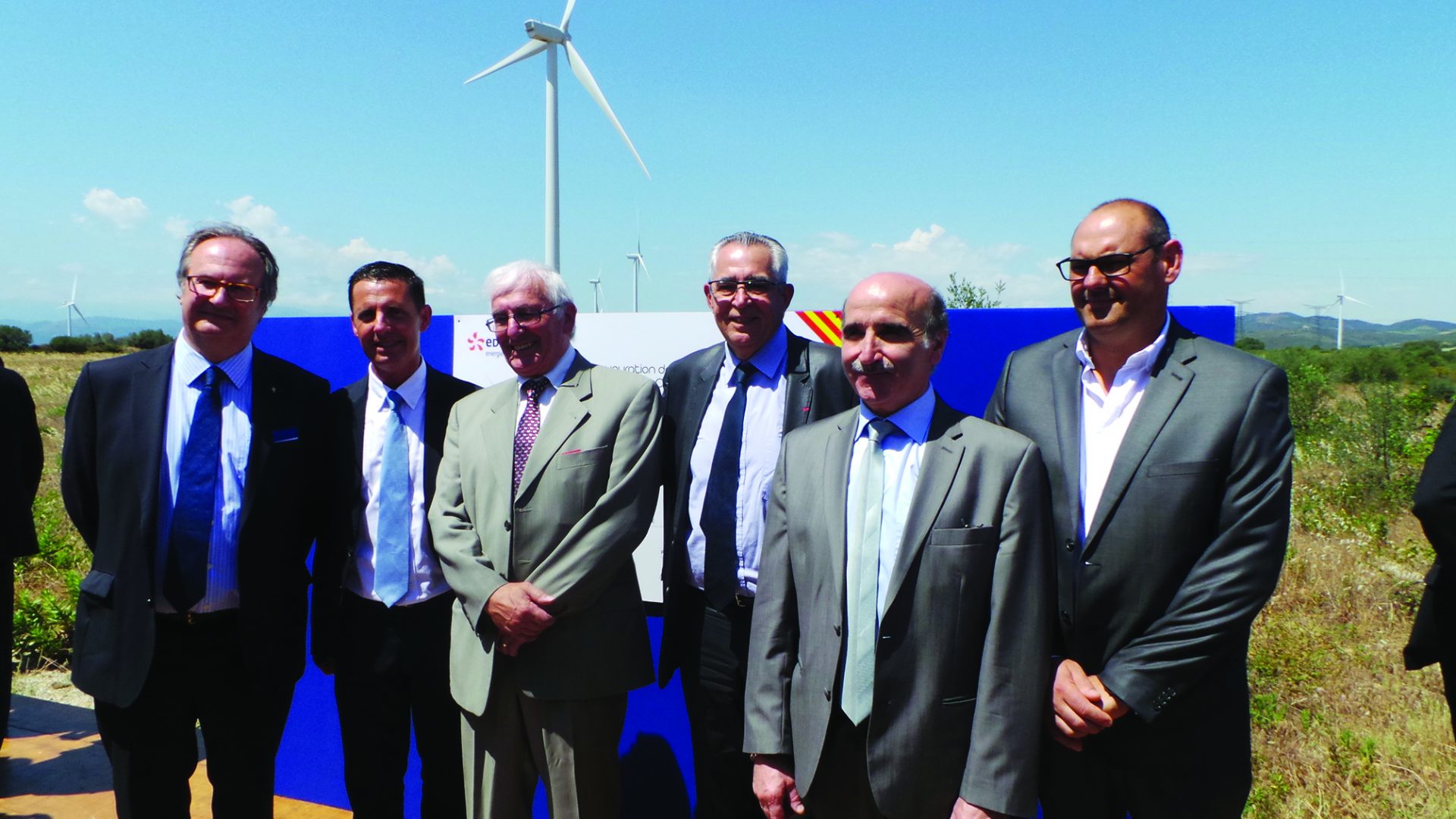 EDF et Perpignan Méditerranée Métropole ont inauguré le plus puissant parc éolien en France !