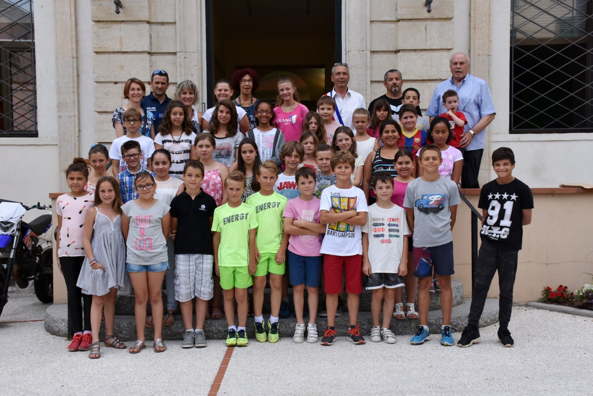 Remise de dictionnaires à Amélie les bains