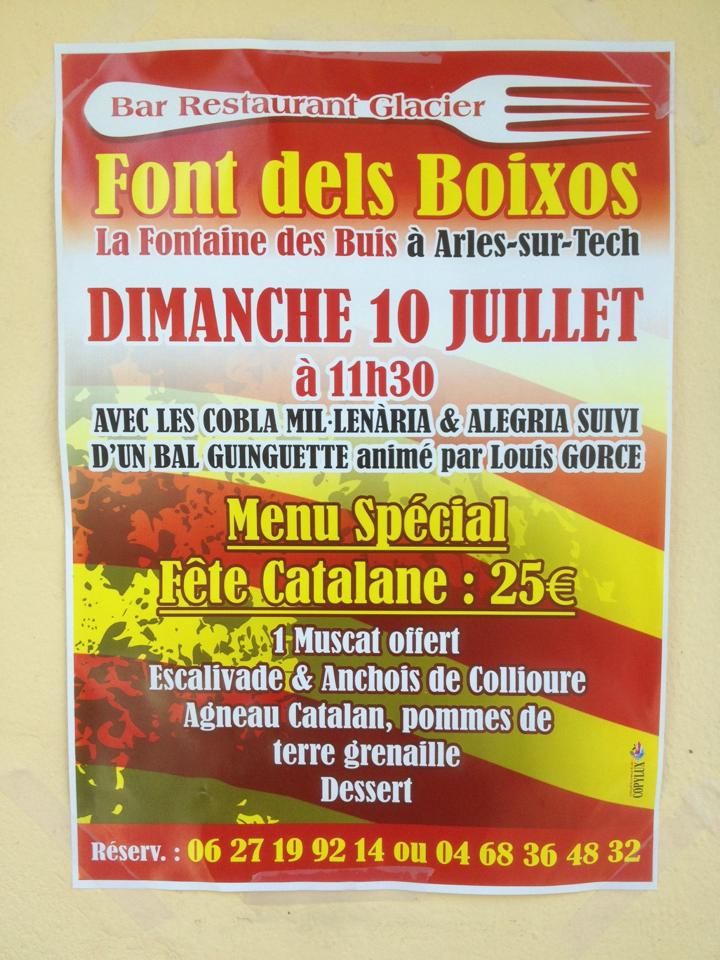 Spectacle folklorique à Arles sur tech