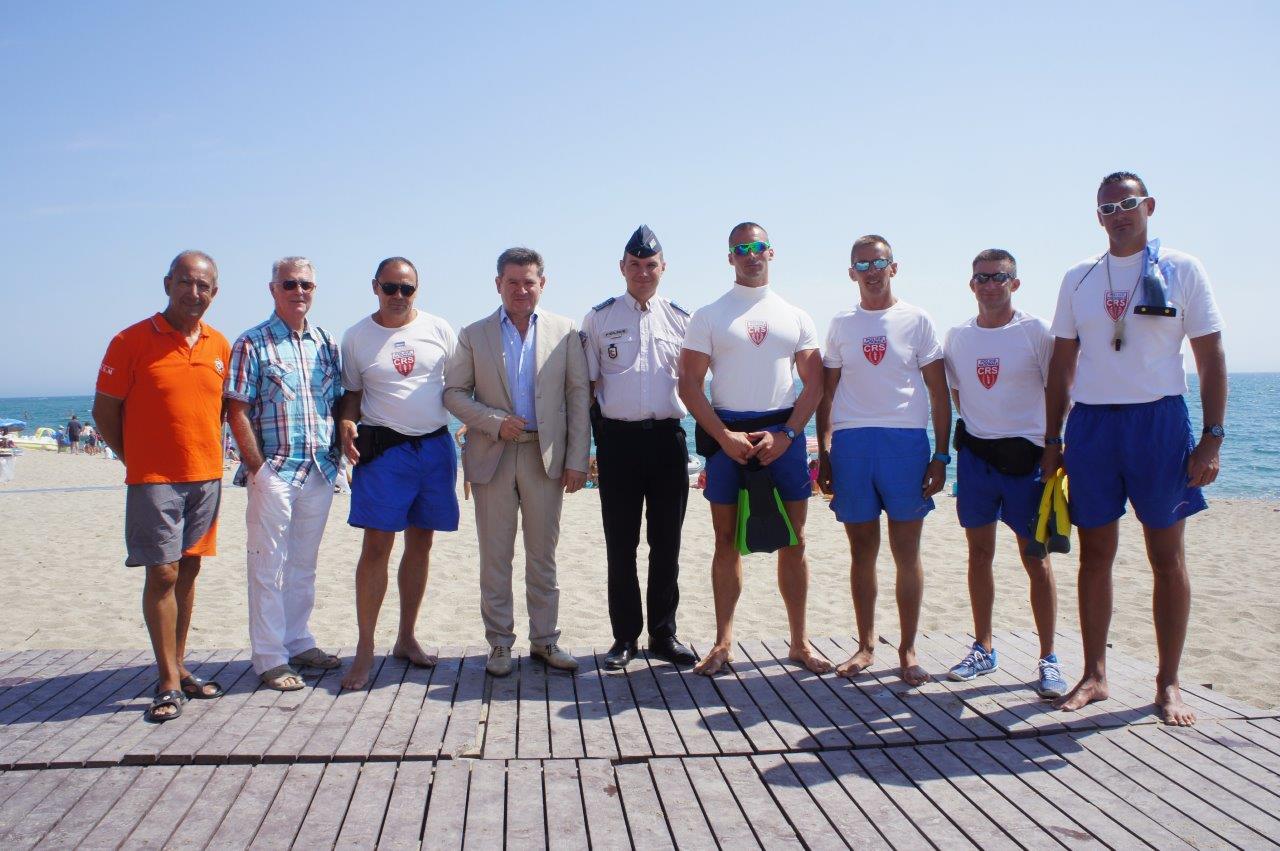 Port-Barcarès/ Sécurité : Des CRS armés sur les plages