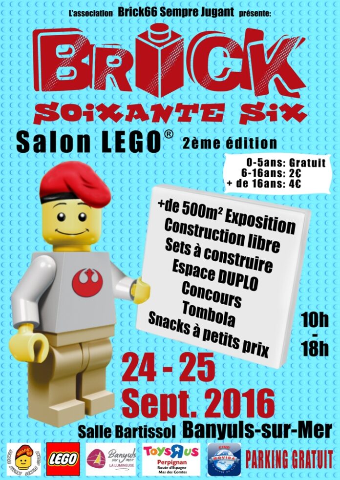 Second salon du Lego® à Banyuls-sur-Mer