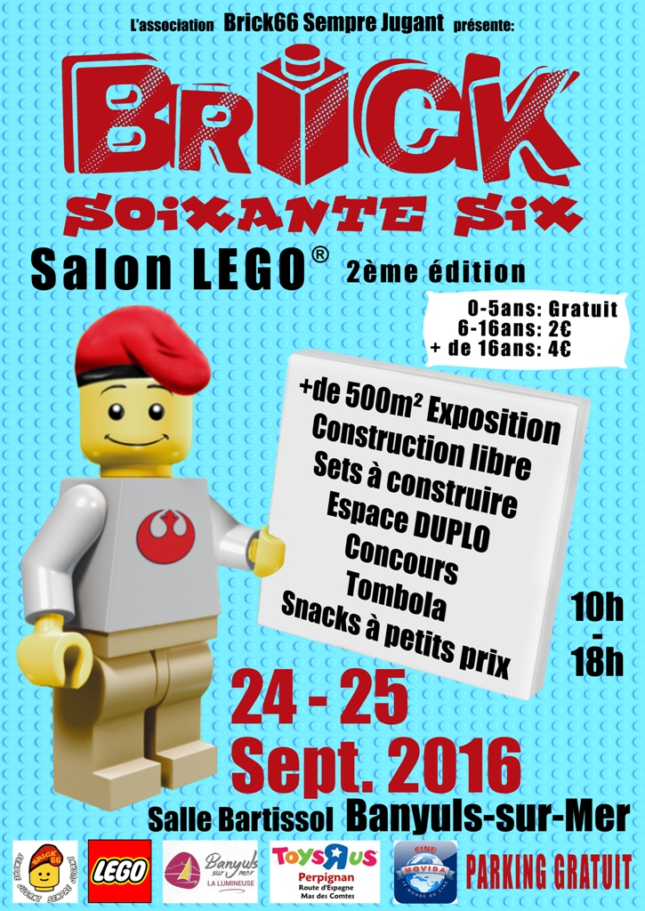 Second salon du Lego® à Banyuls-sur-Mer