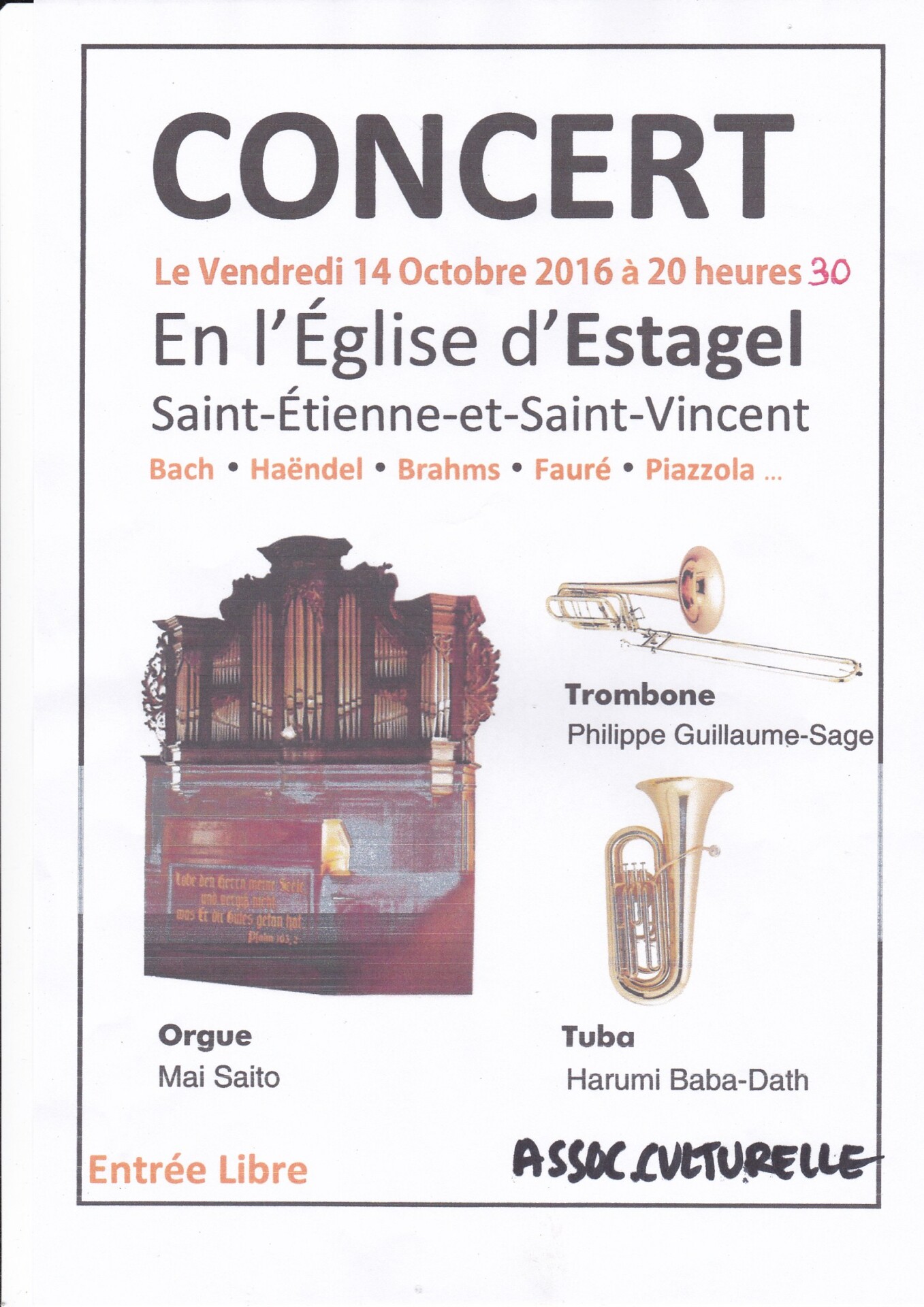 Estagel : concert classique ce vendredi
