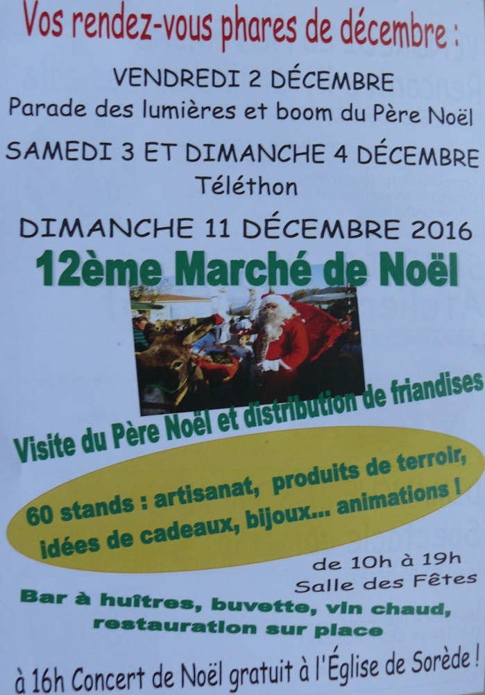 Programme décembre 2016
