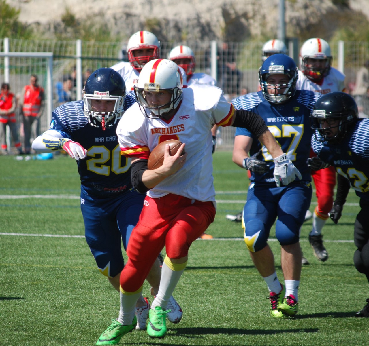 football-americain-archanges-de-perpignan-jouent-premier-match-de-championnat-22-janvier