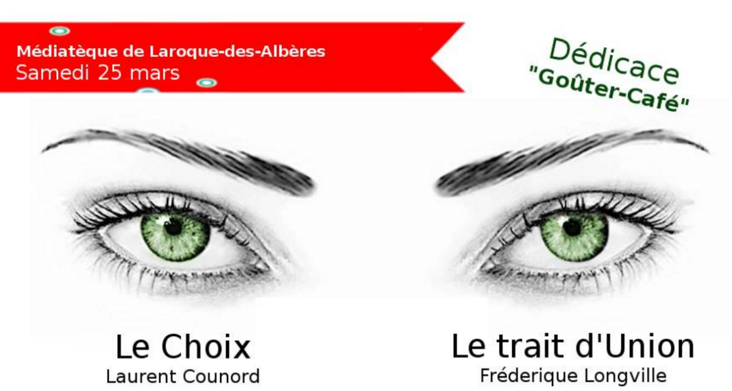 dedicaces de laurent counord et frederique longville
