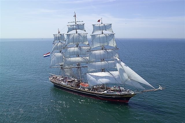 le clipper Stad Amsterdam sera dans le port du 2 au 7 juin