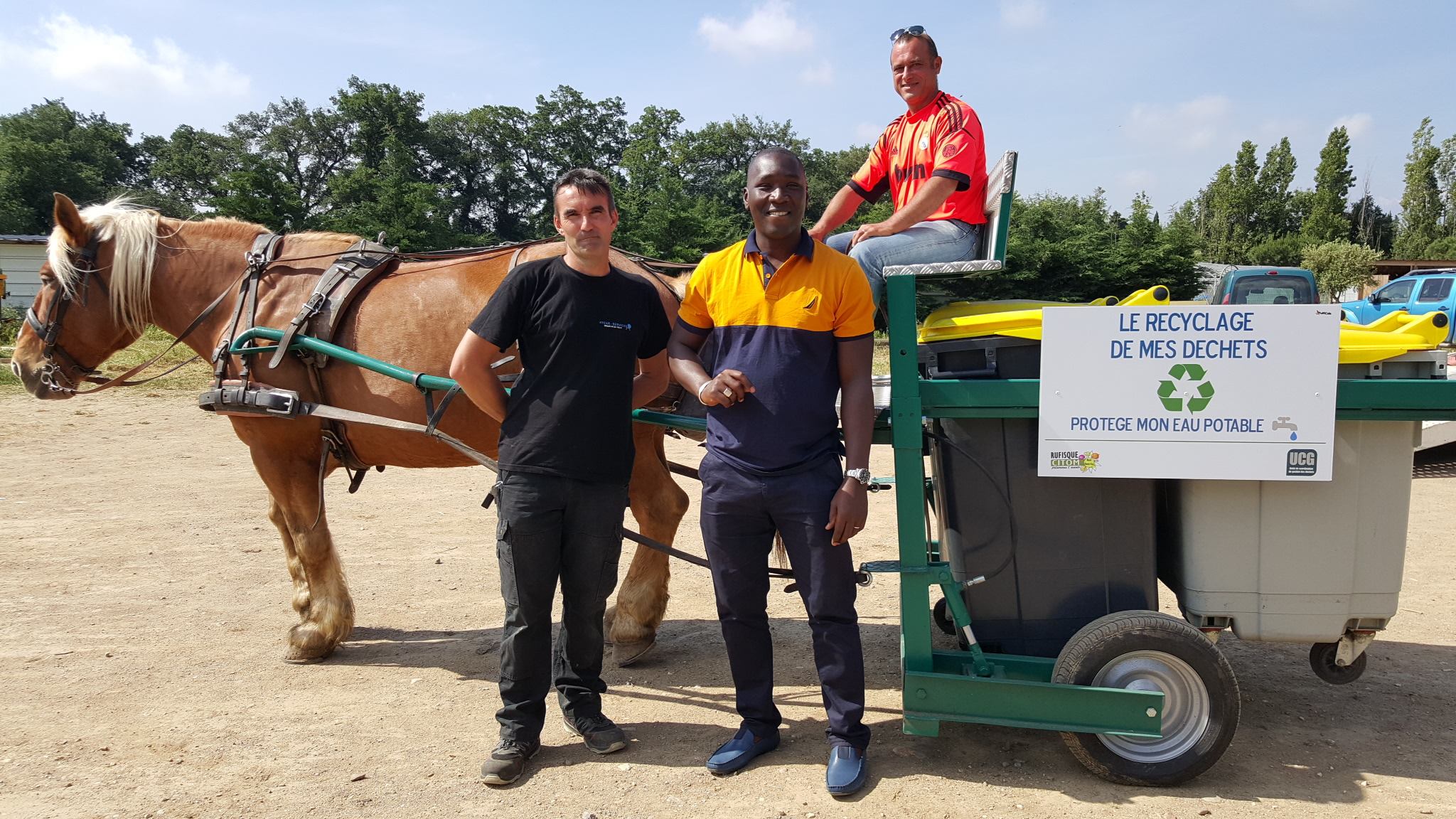 Le savoir-faire catalan s’exporte au Sénégal : La remorque hypo mobile de collecte de déchets