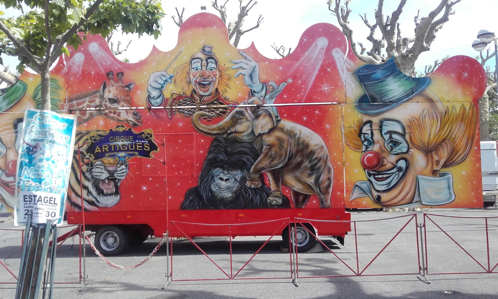Estagel : …et place au cirque !