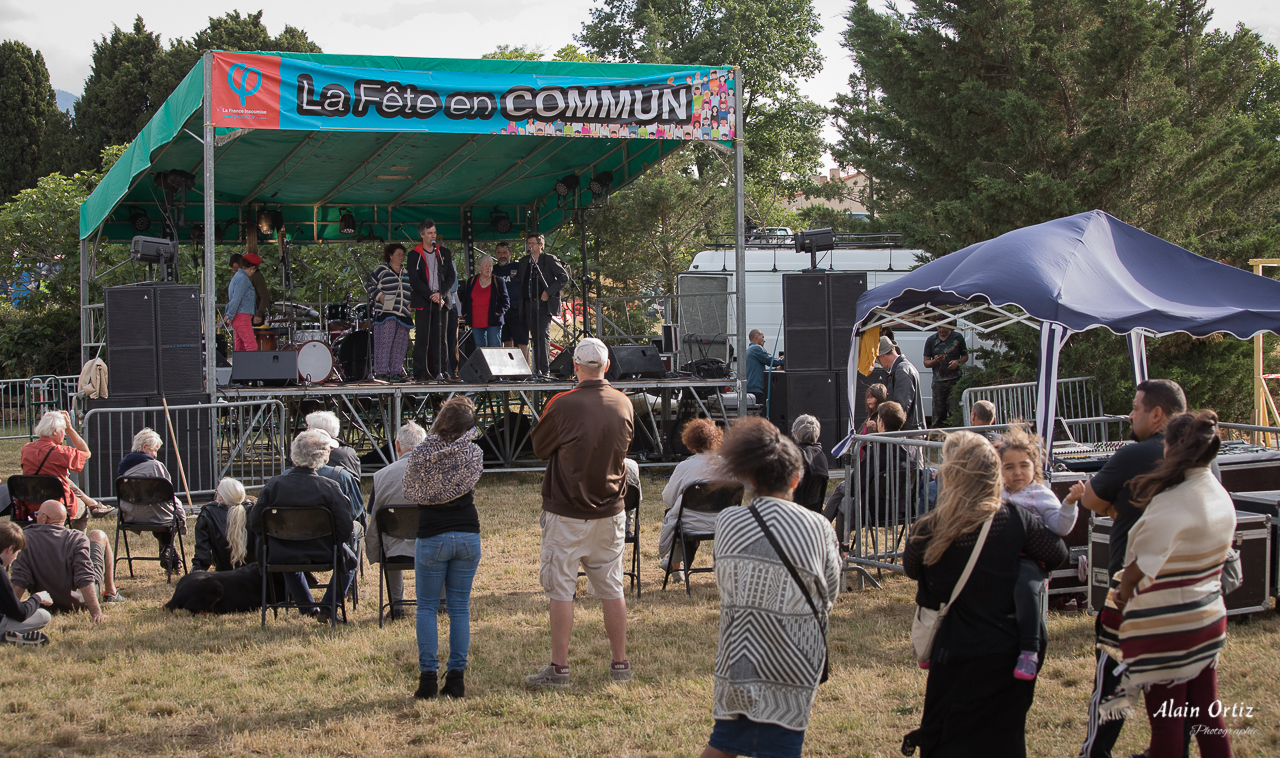 La fête en commun à Vinça