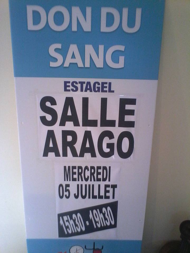Estagel : don du sang