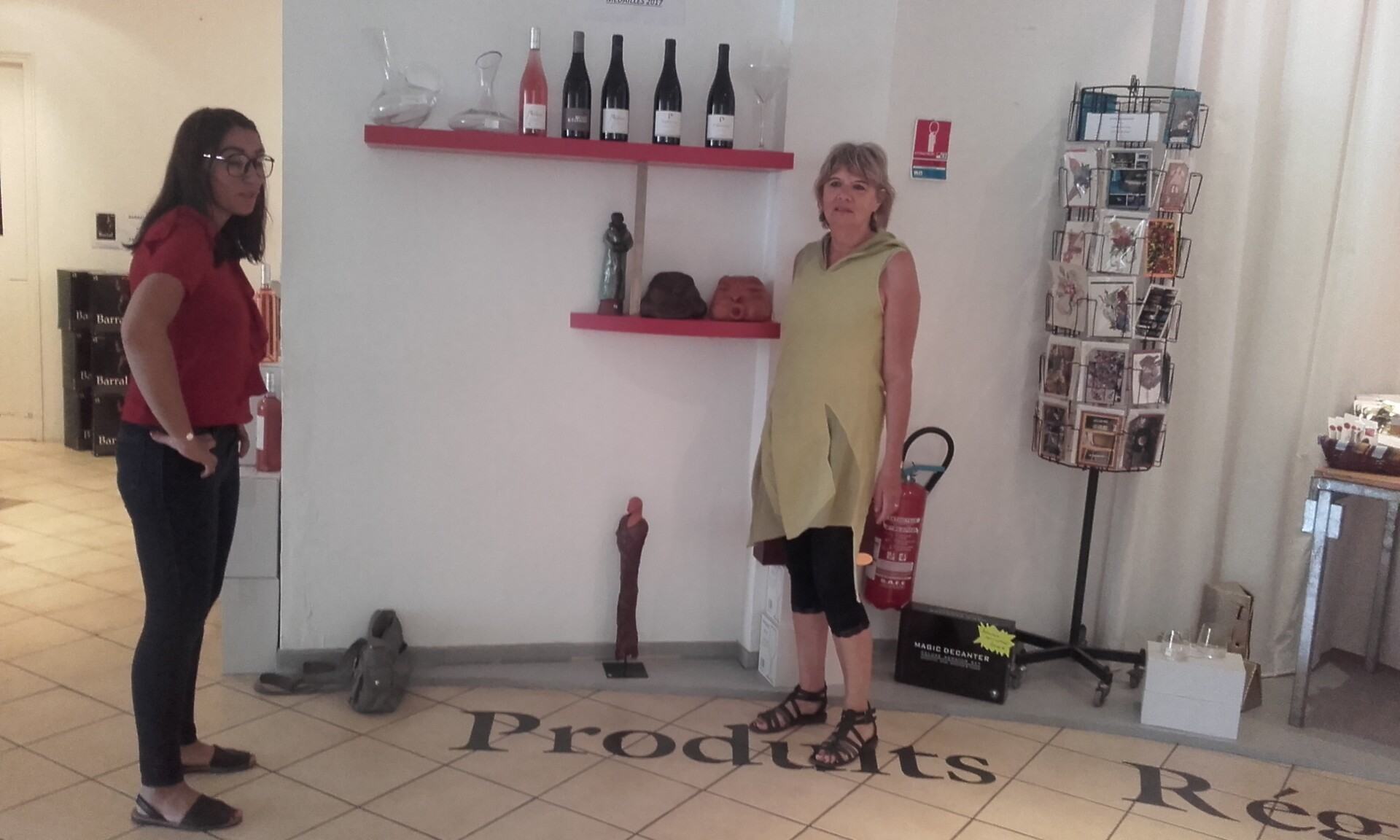 Estagel/ Exposition : Josie Moeglin et ses terres cuites