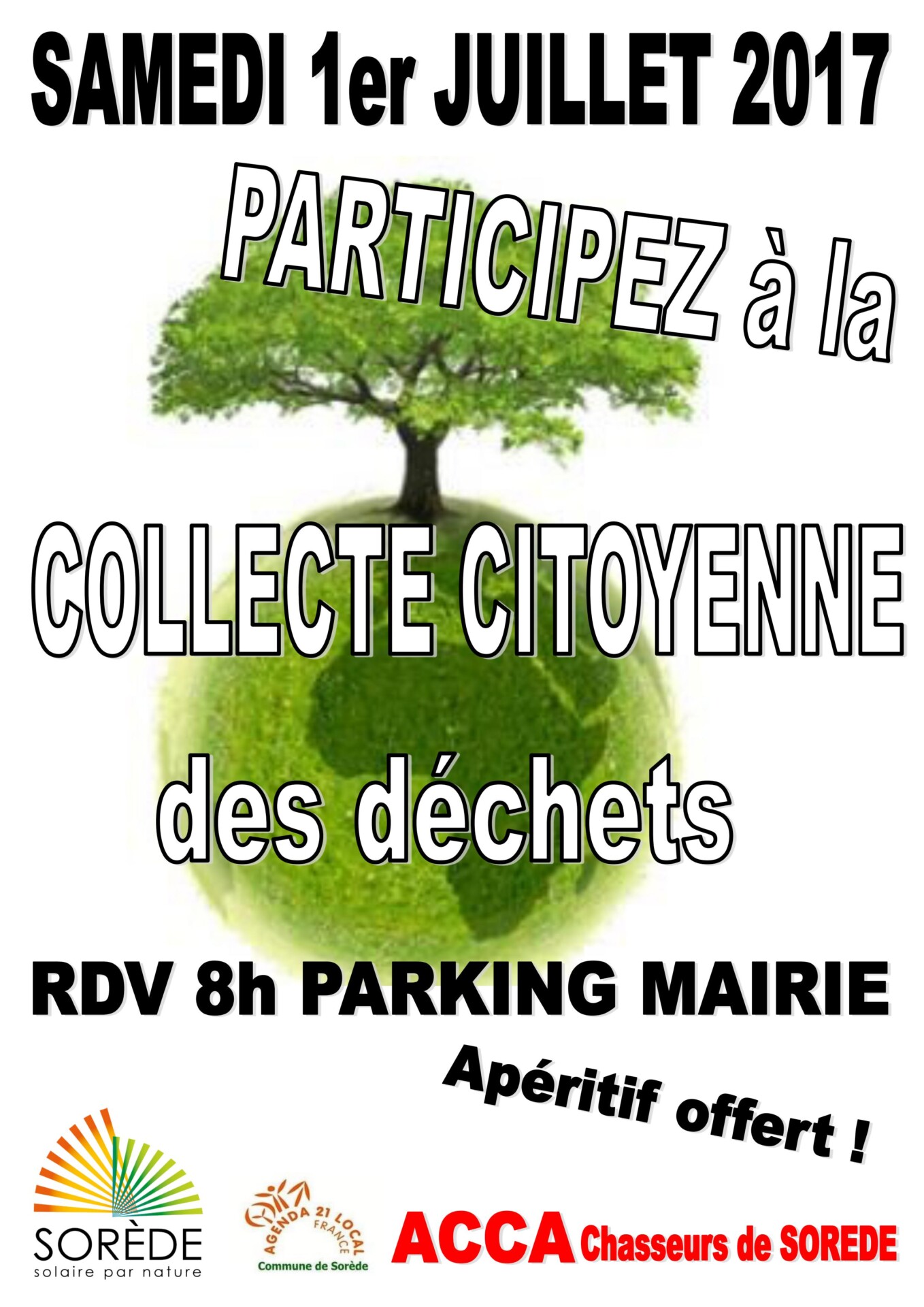 Collecte citoyenne des déchets à Sorède