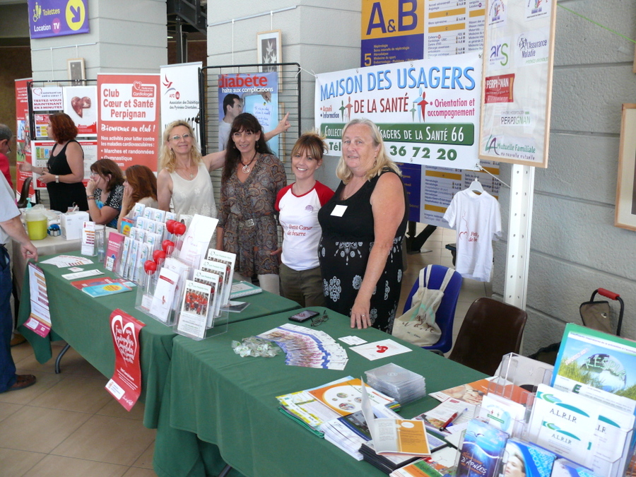 5ème forum de la santé des associations d’usagers au Centre Hospitalier de Perpignan