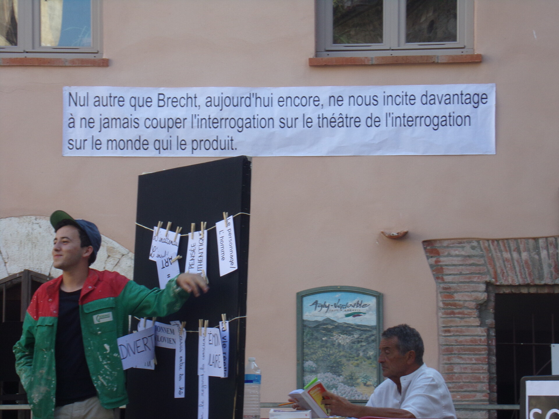 Estagel/ Festival de théâtre : « l’achat du cuivre », Bertolt Brecht