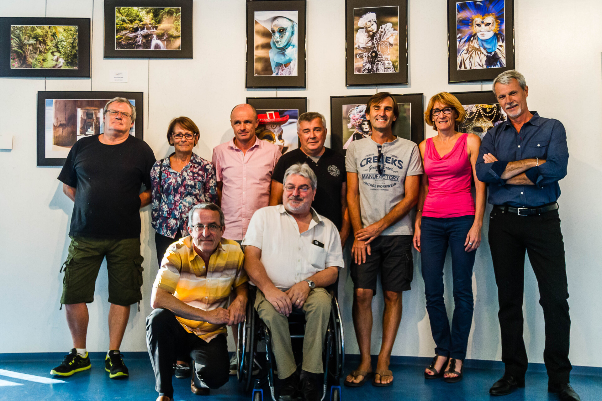 exposition photo du club Sainte Marie Photographie