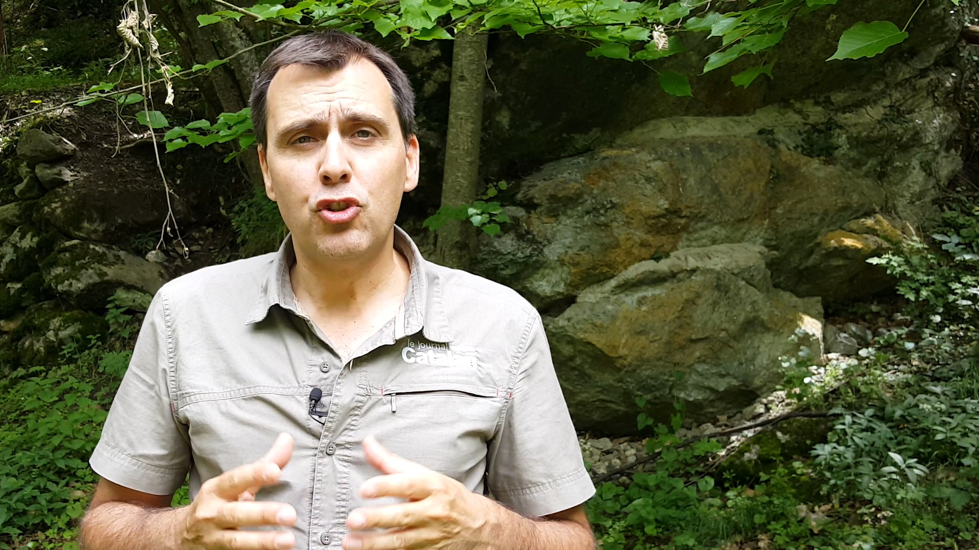 Jean-Michel Martinez présente le projet du Journal Télévisé des Pyrénées-Orientales