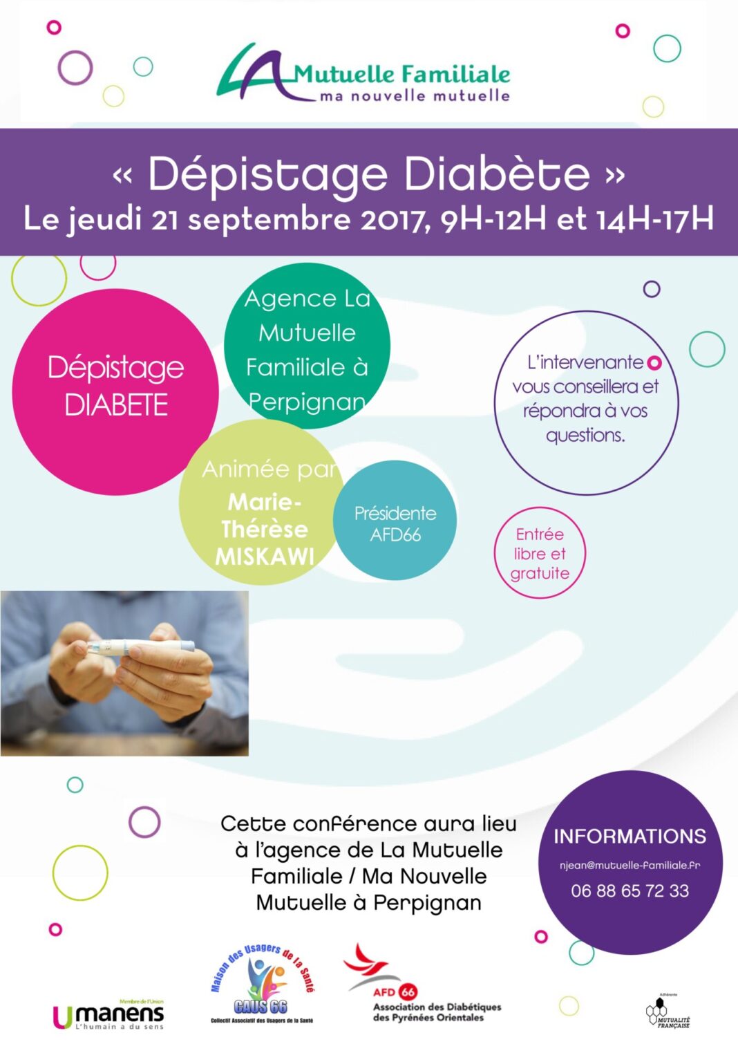 Dépistage diabète