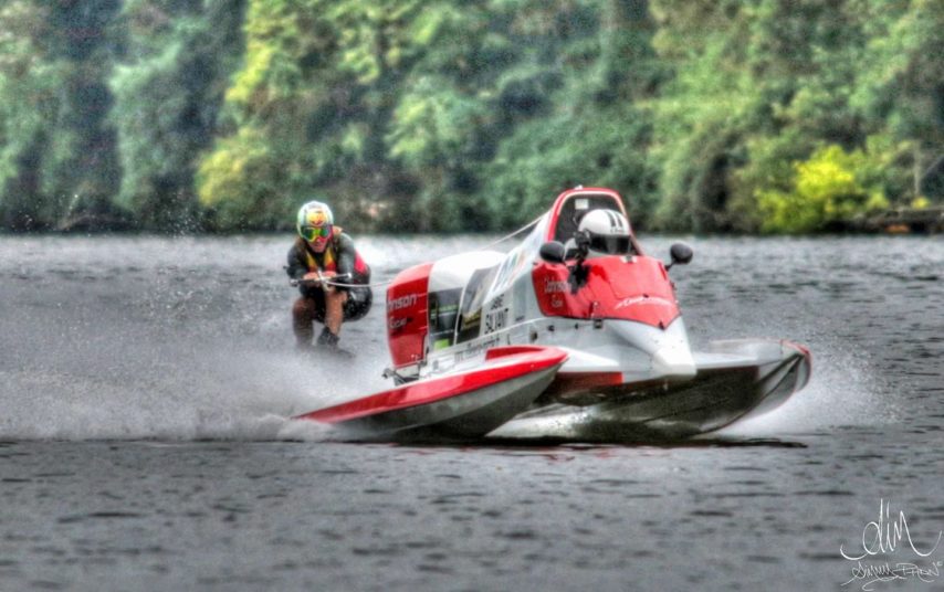 Jérôme Macquart a pulvérisé le record de vitesse en Wakeboard