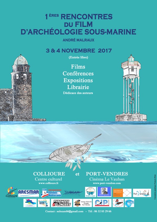 L’association Subcam-Archéologie et les communes de Collioure et Port-Vendres présentent :