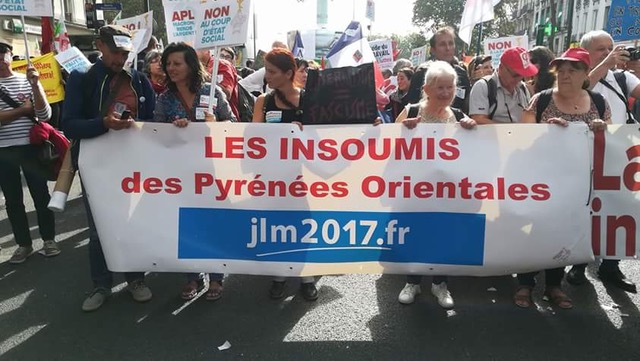Les insoumis Catalans à Paris