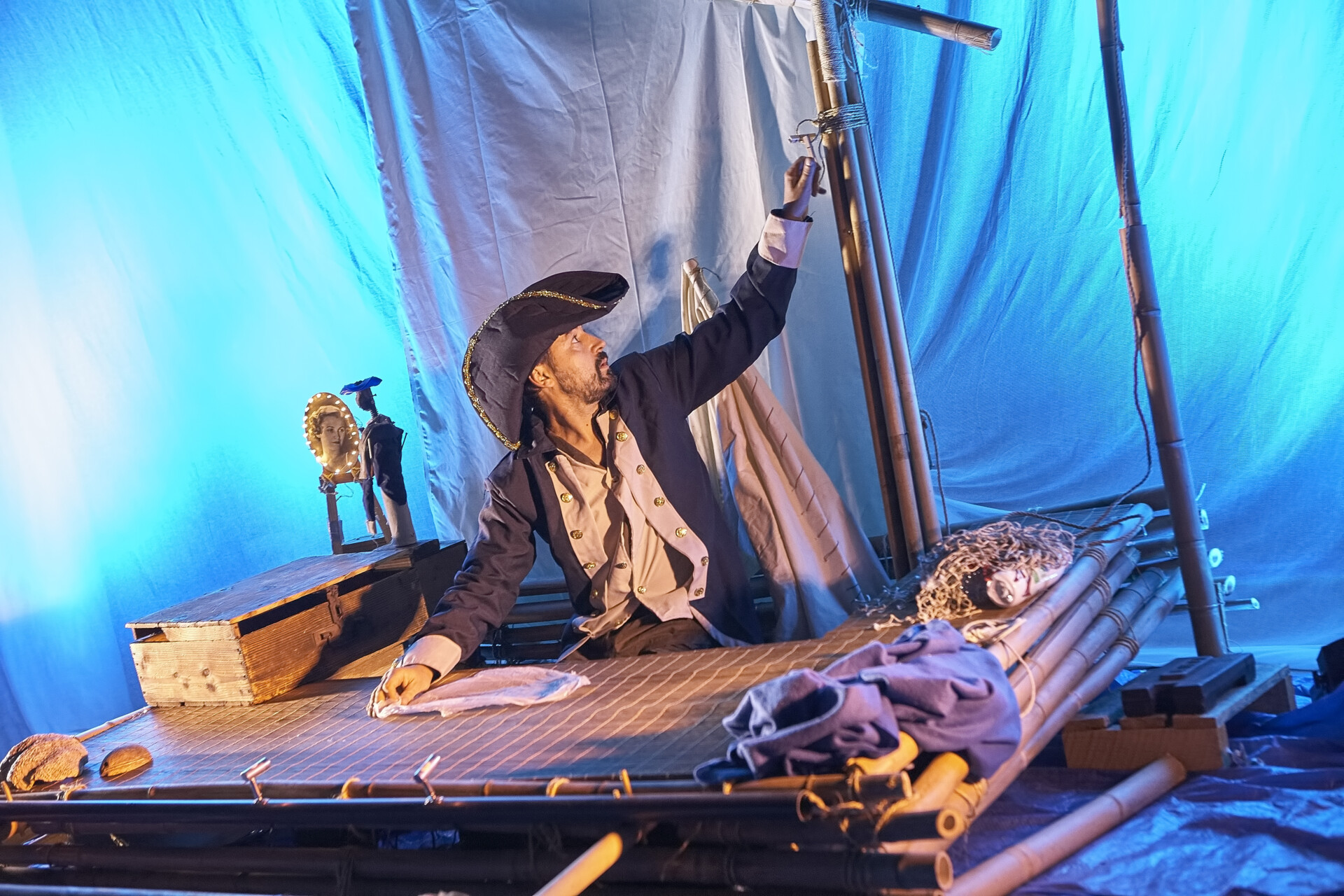 Naufragé, par le Théâtre Mu Spectacle de fin d’année de la Médiathèque Saint-Estève