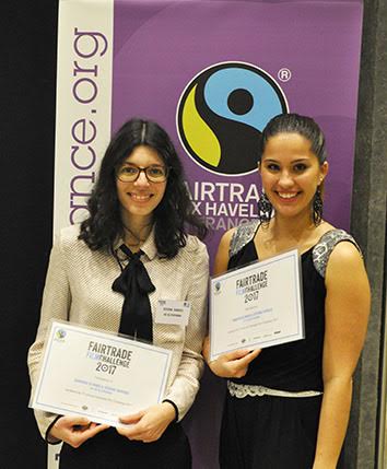 Deux étudiantes de l'IAE, Samantha De Mingo et Séverine Garrigue, ont remporté le Fairtrade film challenge organisé par Max Havelaar