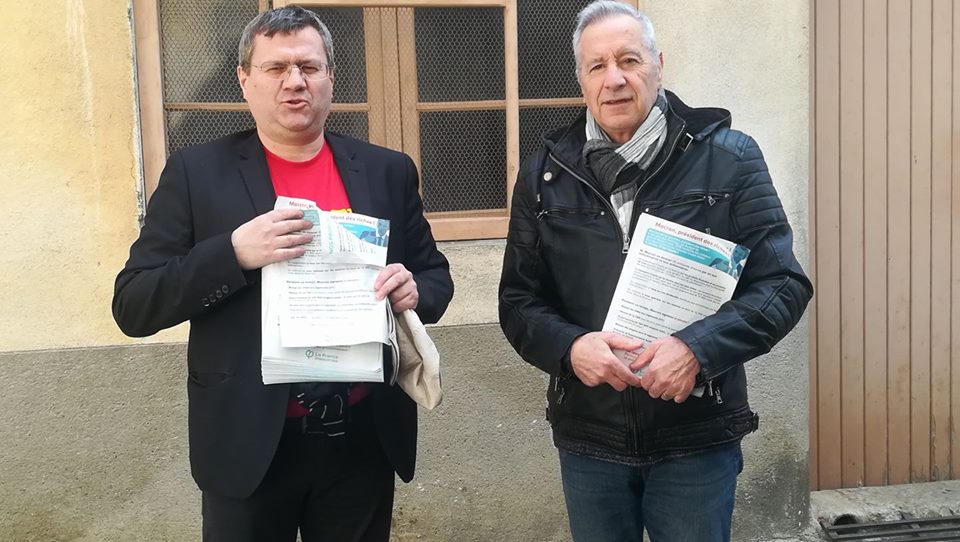 Estagel/ « France Insoumise » : à la rencontre des citoyens