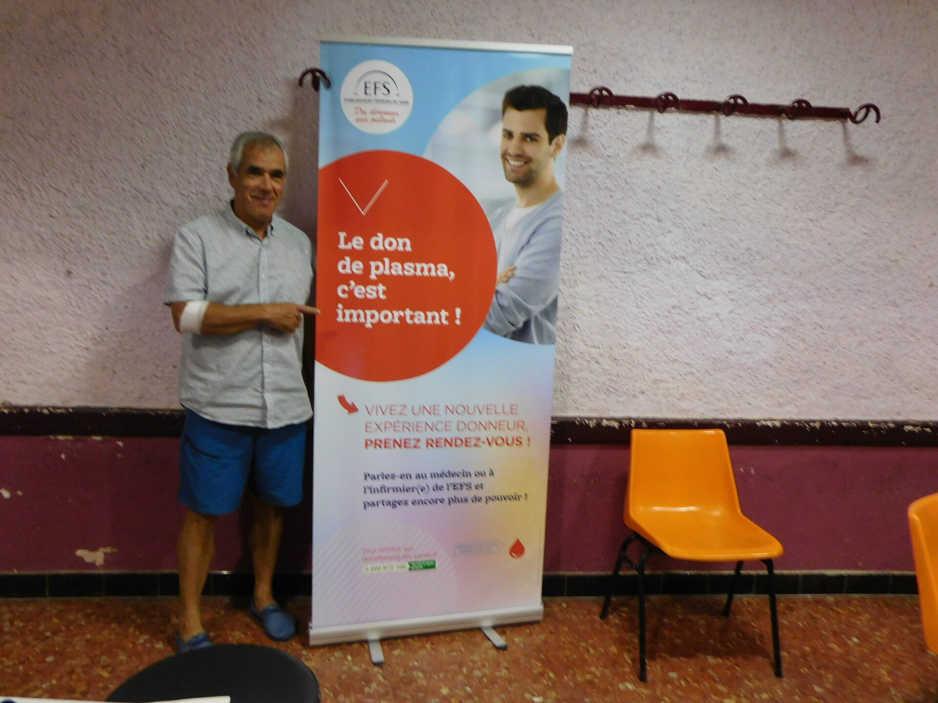 Estagel : don du sang
