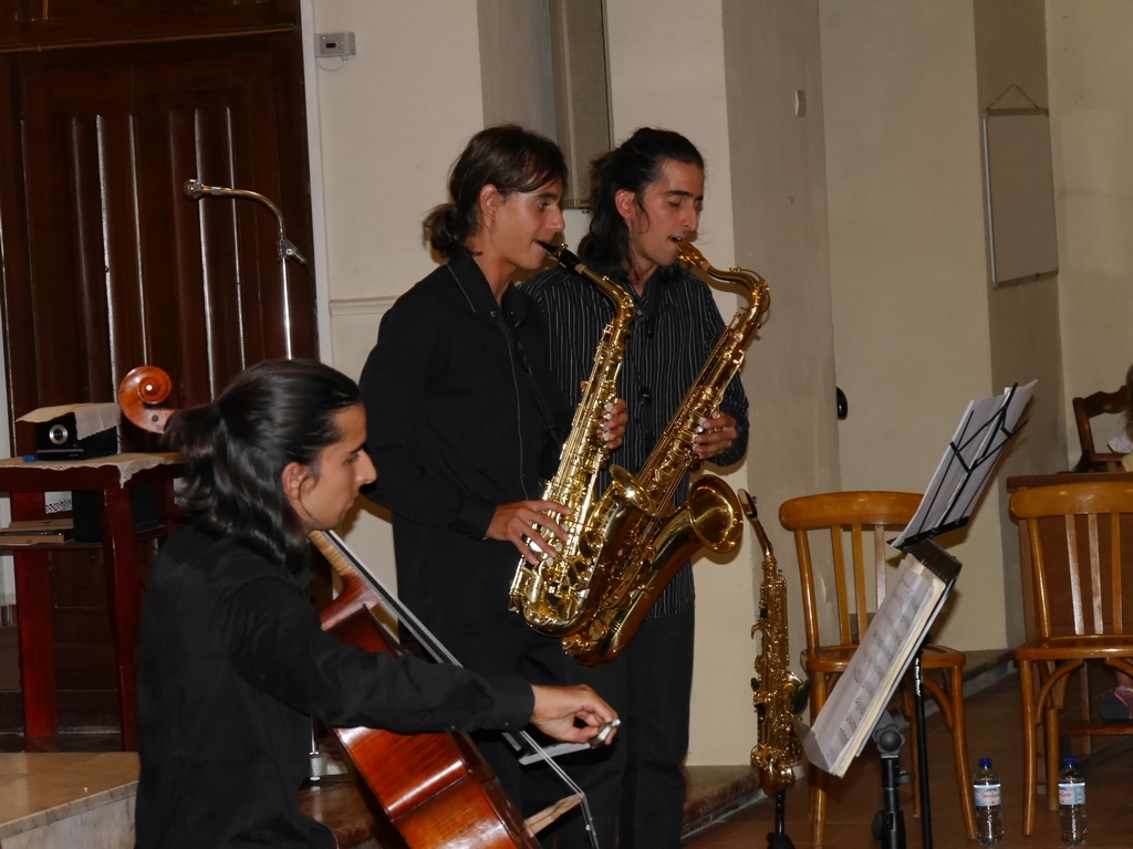 Concert du Trio Farudja jeunes talents en musiques classiques, baroques et contemporaines