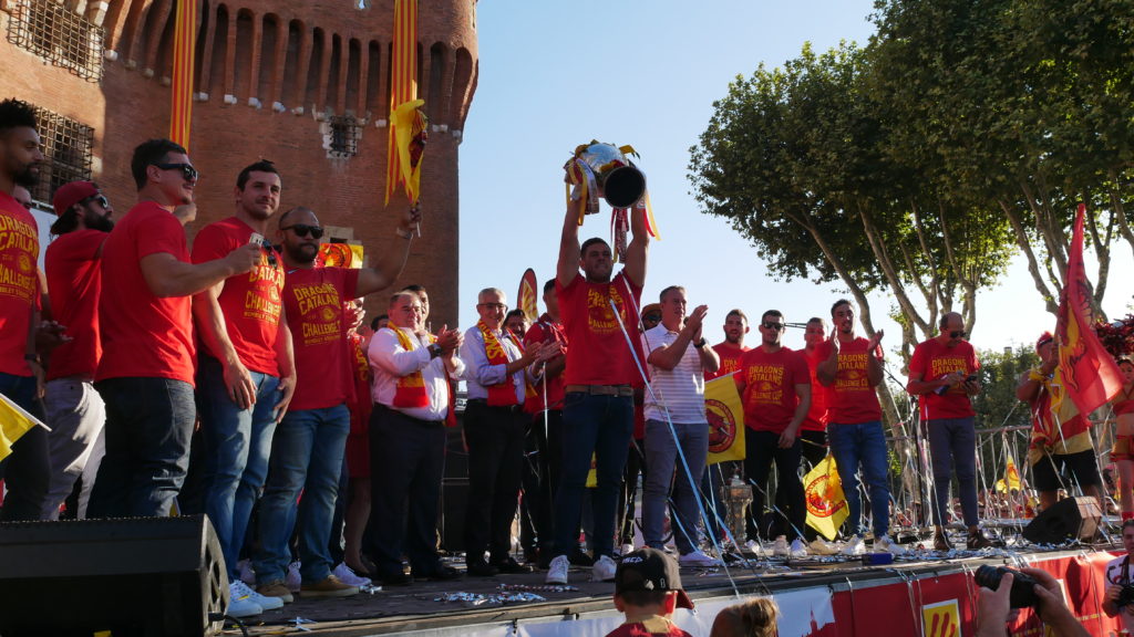 Les Dragons Catalans, champions... d'Angleterre !