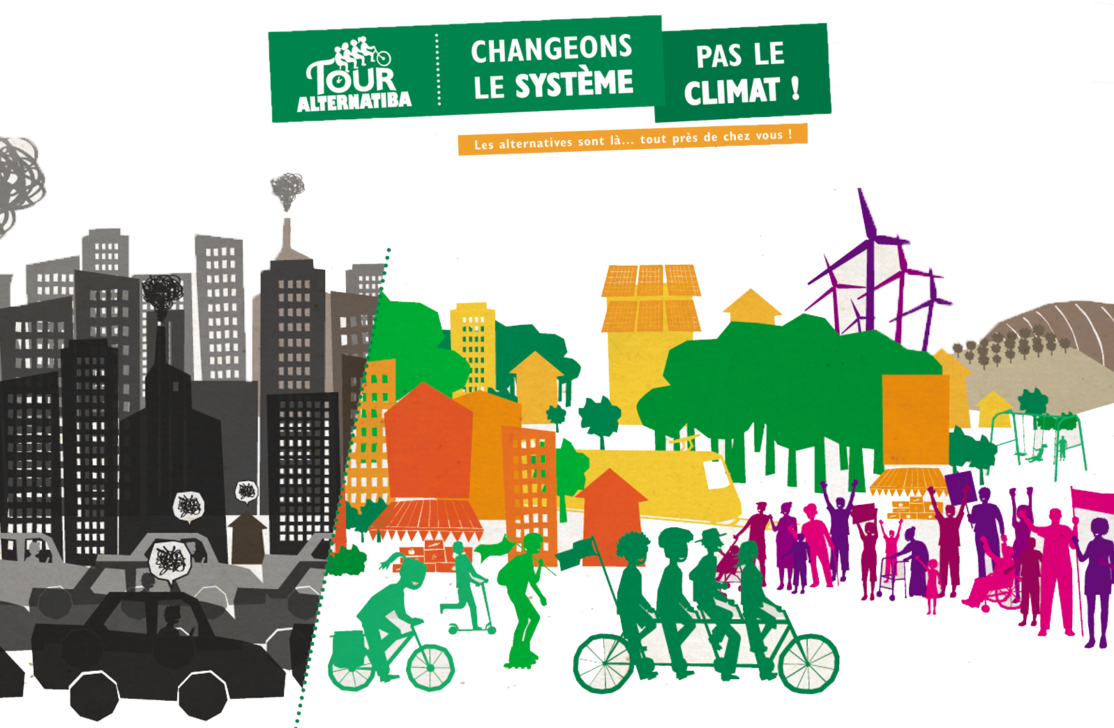 Vélorution 8 septembre à Perpignan pour une mobilité soutenable - Journée mondiale de lutte contre le changement climatique